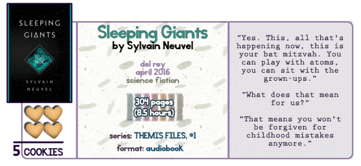 Giant. Alien. Robots. || Sleeping Giants Review